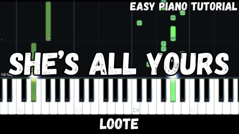 Easy MIDI - Loote - She's All Yours (Atlantic Notes Arrangement + Tempo + Colors + Key)
