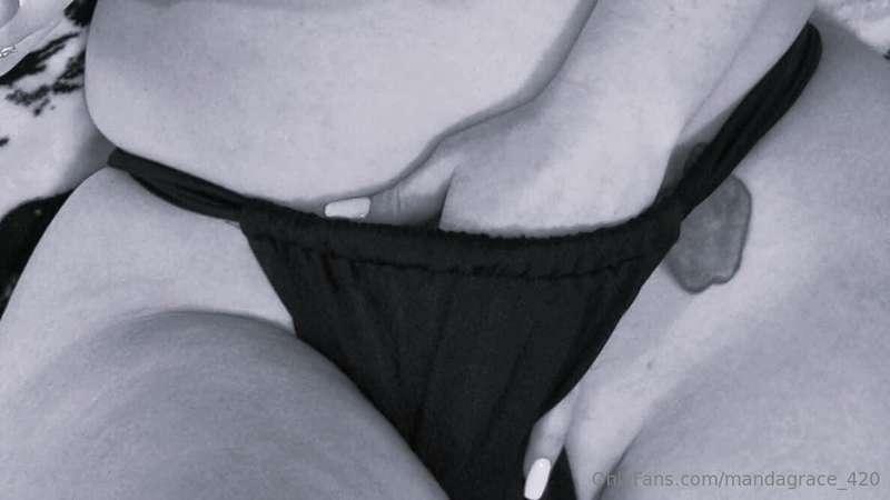 She is really wet baby. 