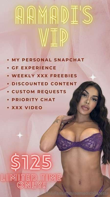 ***Want to be part of my VIP? I got a lot to show you 🤭 This..