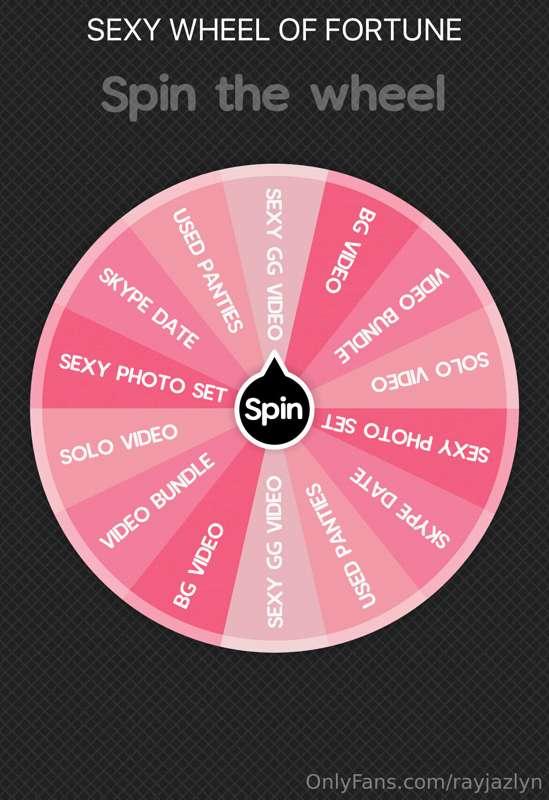 Tuesday means GAME NIGHT! DM ME to spin and claim your sexy ..