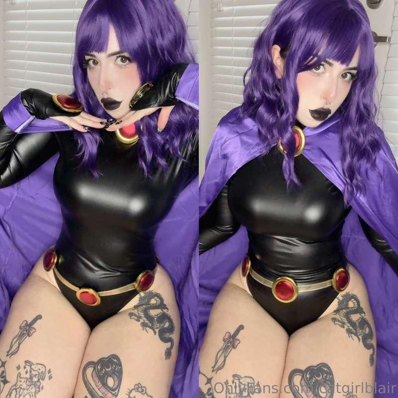 Raven 💜 swipe to the end to see something super spicy ;-)