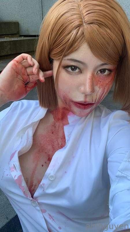Nobara from Jujutsu Kaisen ❤️ 
(Disclaimer: this is FAKE BL0..