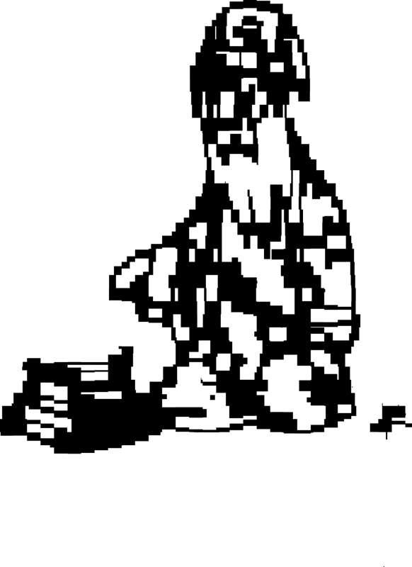 Wizard Coloring Sheet