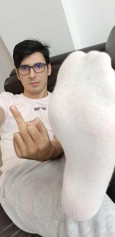 FUCK YOU! SNIFF MY SOCKS BITCH !