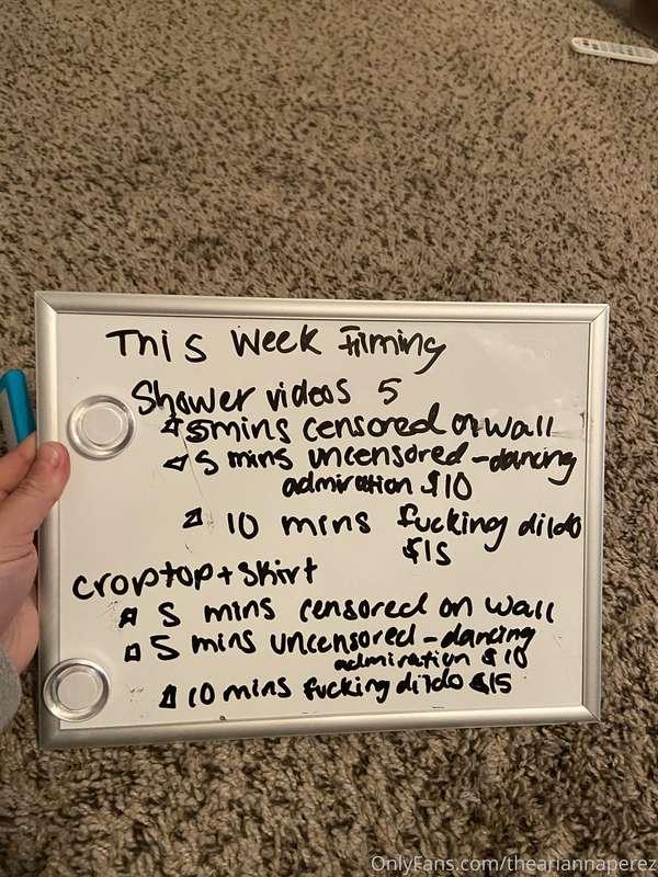 This is my ideas for the top two!!! I’ll let you guys know w..