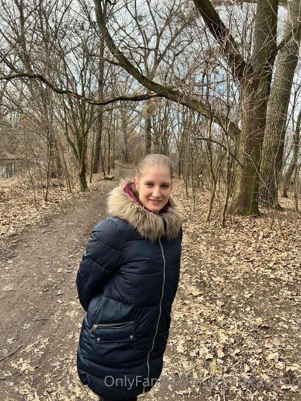 relaxing walk in the woods🏕