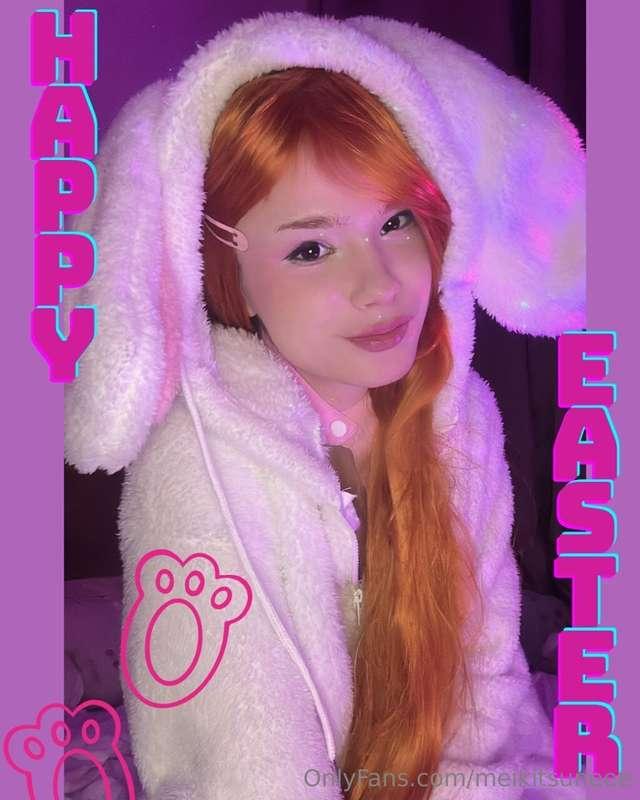 What will make this a Happy Easter? Me hopping straight into..