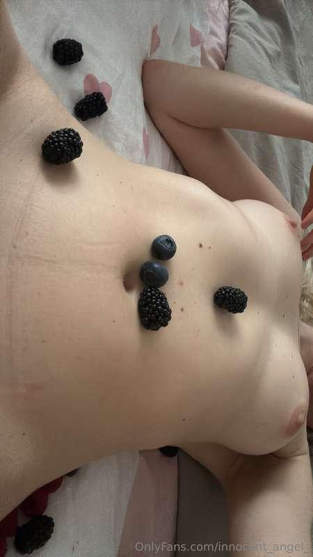 Bon appetite, I am thinking how you are eating berries from ..
