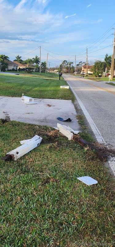 Well I was I wanting a new mailbox, but not quite like this...
