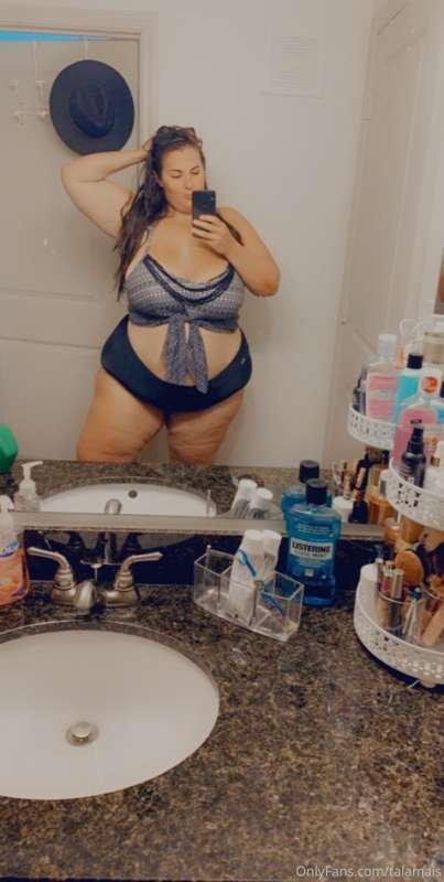 Just got out the pool