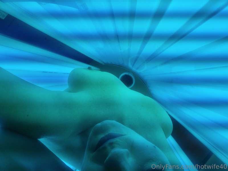 First firday of the year and I had my first tanning session ..