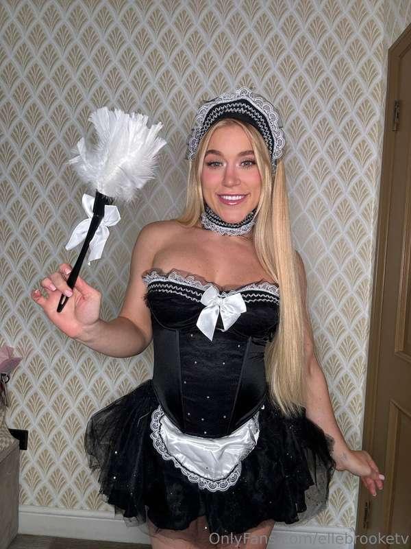 As a maid, I'd rather get dirty than clean 😉