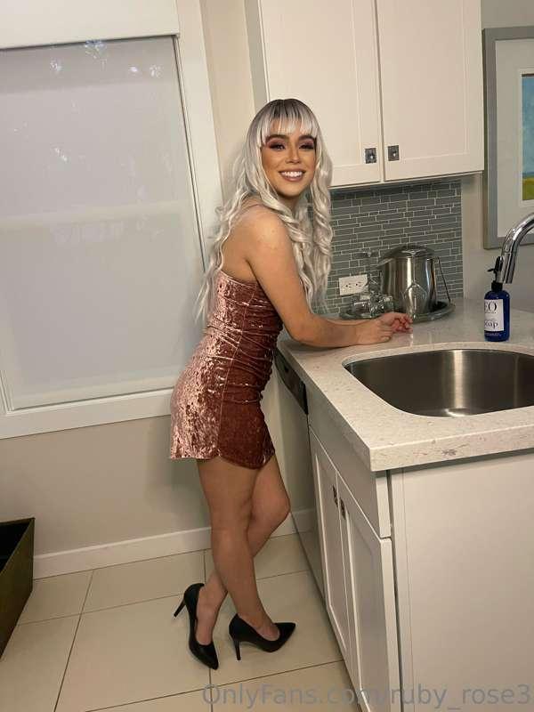 What would you do If you find me in your kitchen like this? ..