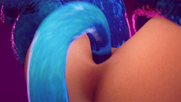 Fischl x Slime - Coming Up for Air ❤️~(｡◕‿‿◕｡)~❤️ - WIP