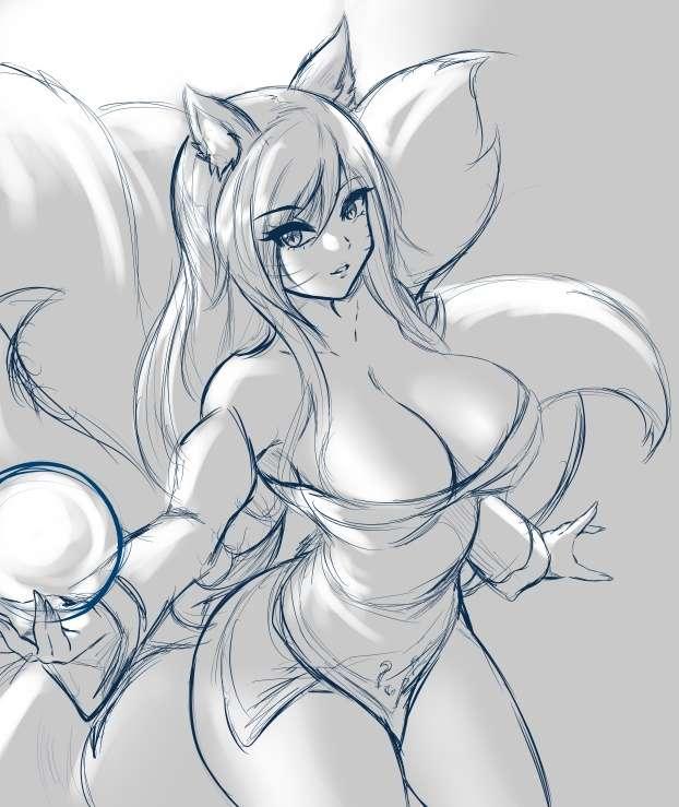 Ahri - Sketch