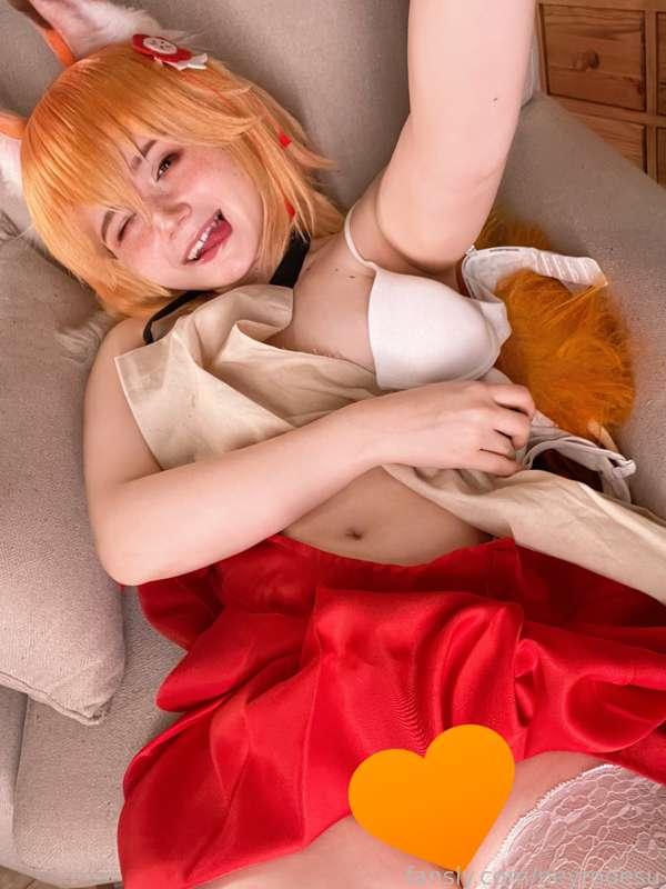 Your little naaaauuughty fox is waiting for you at home 🦊🍯✨ When will yoooou come? 👉👈


#cosplay #gamer #mommy #curvy #fyp #babyface