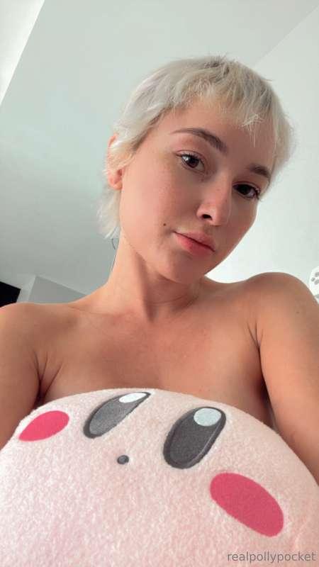 check your dms to see what’s hiding under kirby ☺️