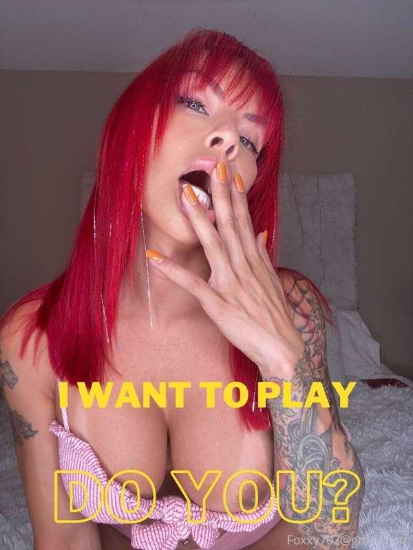 Mami wants to play today. . . 😈