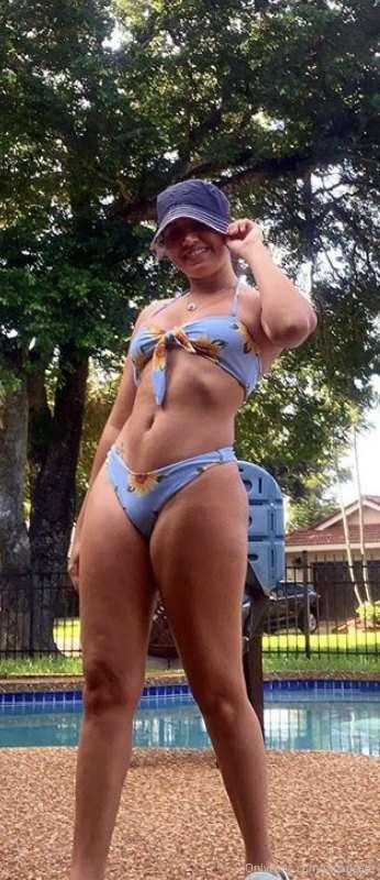 When I was able to go to the pool😭