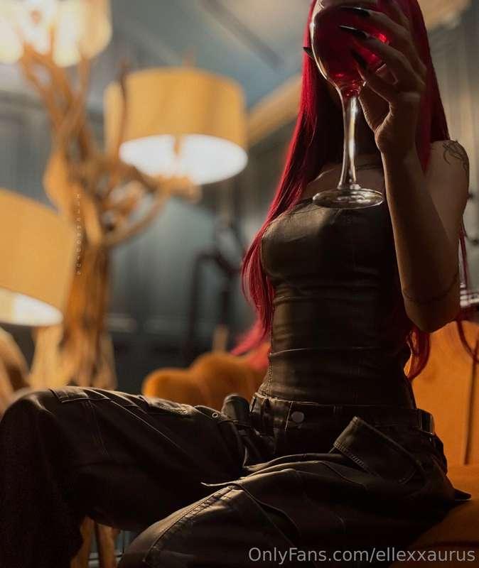 do u like my outfit!? I felt so classy and that’s cranberry ..