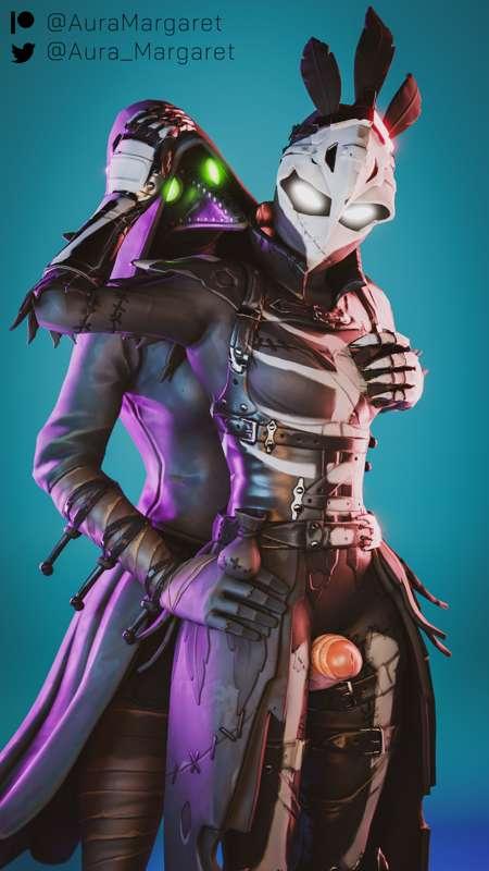 [Commission] [Fortnite] [2160p] Ravage getting her thighs... ravaged.