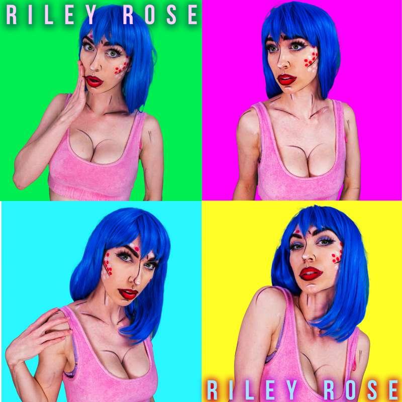 Pop Art Comic Book Riley!