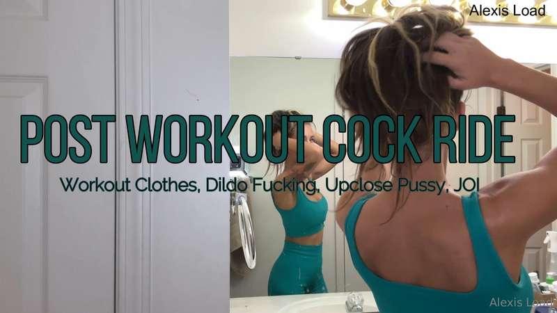 I'm all sweaty after a good workout. The one thing I want th..