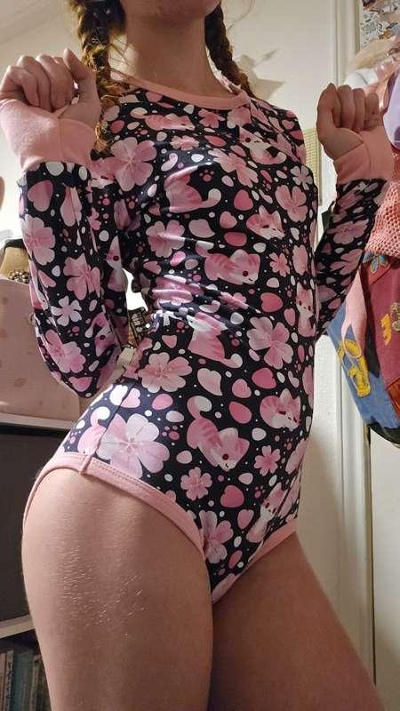 pink kitty onesie