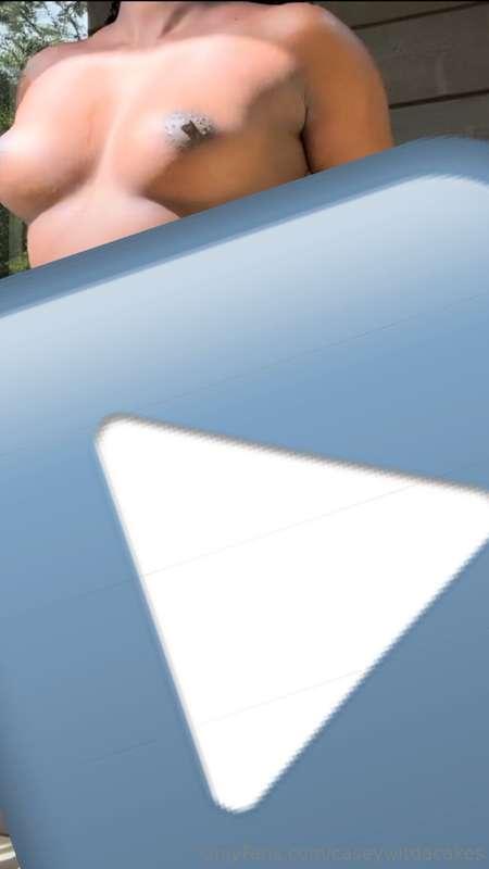 Never rode 🍆 outside before 🤭  Message me for the videos (2)..