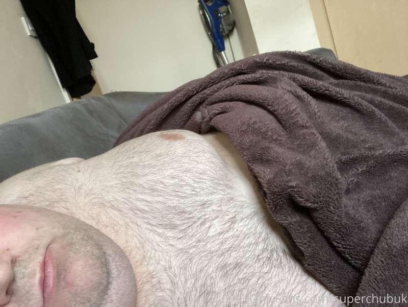 I don’t want to get up this morning so having a naked sofa d..