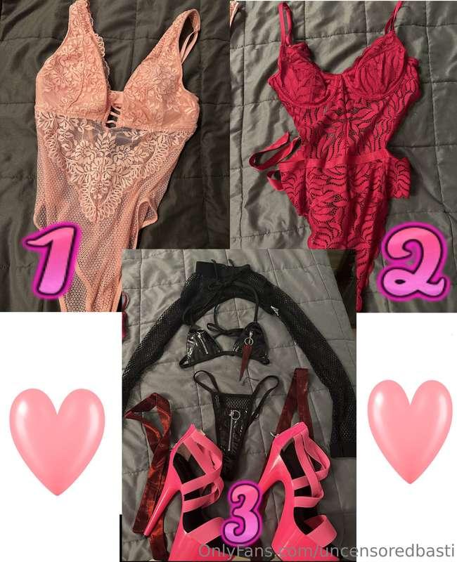 I wanna make a set in some of my new lingerie tomorrow so vo..
