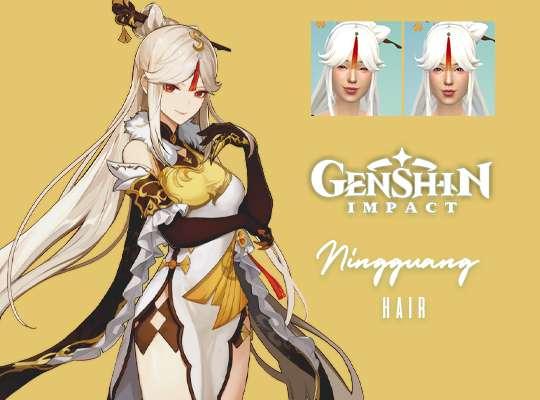 Ningguang Hair (Genshin Impact)