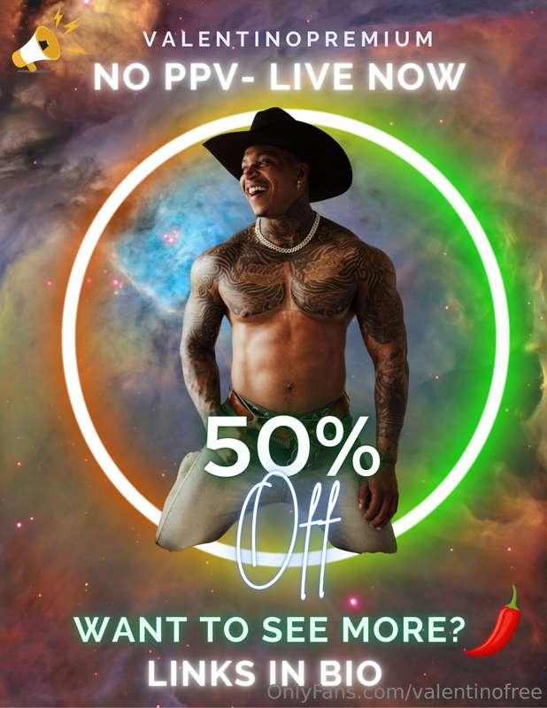 Did you know I have a @valentinopremium no PPV page? CUM to ..
