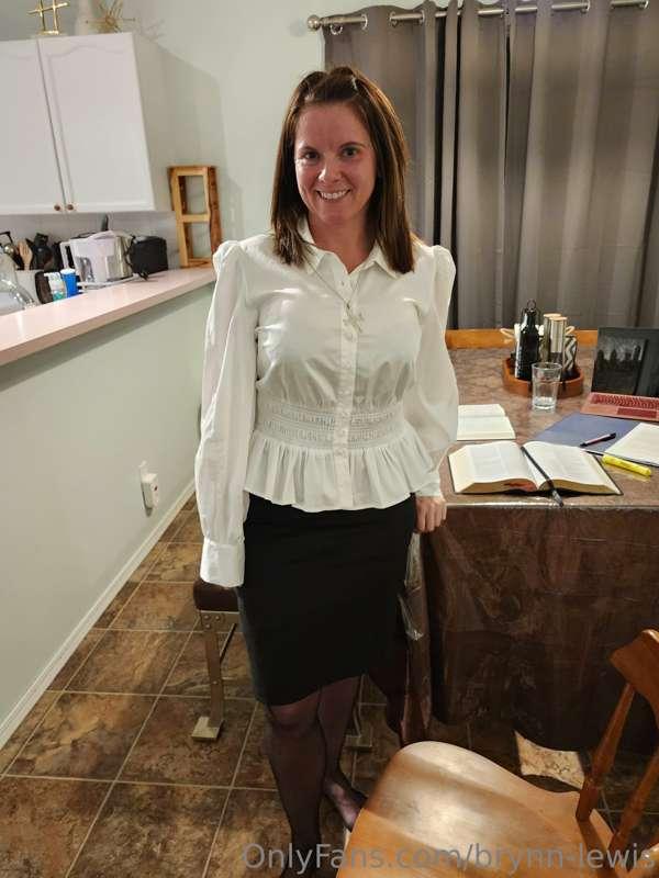 Your bible study teacher wants to teach you a little bit mor..
