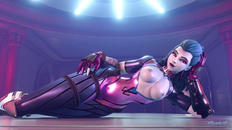 Widowmaker Relaxing (NSFW)