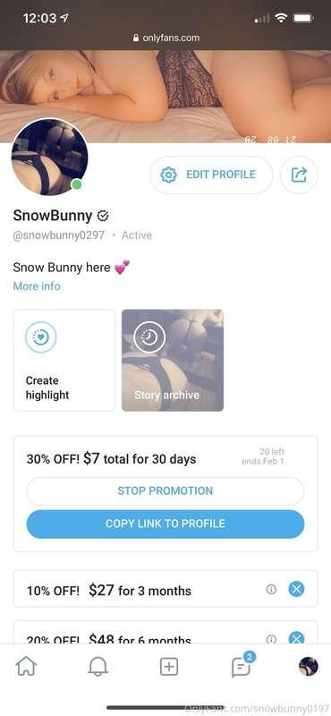 Just posted a $7 sale on my paid OnlyFans!!!!