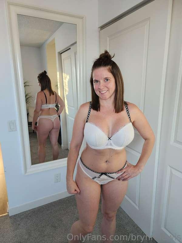 Heres some private pics we took while trying on this bra and..