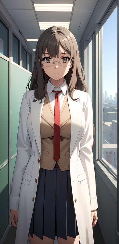 Futaba Rio. Rascal Does Not Dream of Bunny Girl Senpai