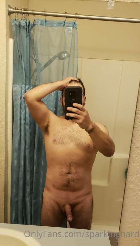 Finally home and about to hop in the shower, wanna join me?