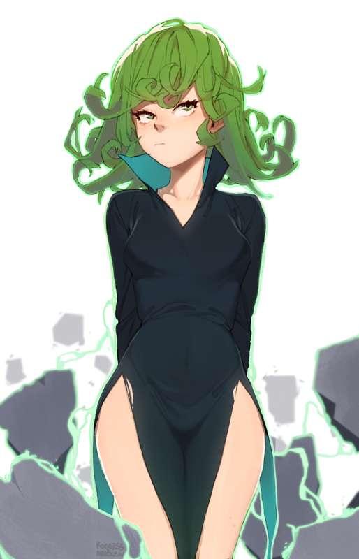 Tatsumaki | HD + nude/bikini vers. + PSD