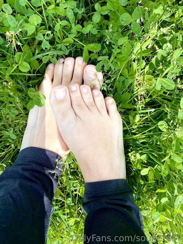 Make sure you touch some grass 🥰
