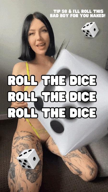 🎲 𝐑𝐎𝐋𝐋 𝐓𝐇𝐄 𝐃𝐈𝐂𝐄 🎲

🎲 𝐑𝐎𝐋𝐋 𝐓𝐇𝐄 𝐃𝐈𝐂𝐄 🎲

🎲 𝐑𝐎𝐋𝐋 𝐓𝐇𝐄 𝐃𝐈𝐂𝐄 🎲

🎲 𝐑𝐎𝐋𝐋 𝐓𝐇𝐄 𝐃𝐈𝐂𝐄 🎲
You can win some major prizes!! 👇🏻

1️⃣ 8min custom 
2️⃣ 5min custom 
3️⃣ 15min free sexting
4️⃣ $500 bundle
5️⃣ 20x of my best vids 
6️⃣ 10x of my best vids

𝗧𝗶𝗽 $𝟴 𝗮𝗻𝗱 𝗜 𝘄𝗶𝗹𝗹 𝗿𝗼𝗹𝗹 𝗺𝘆 𝗯𝗹𝗼𝘄 𝘂𝗽 𝗱𝗶𝗰𝗲 𝗳𝗼𝗿 𝘆𝗼𝘂 𝗻𝗮𝗸𝗲𝗱!