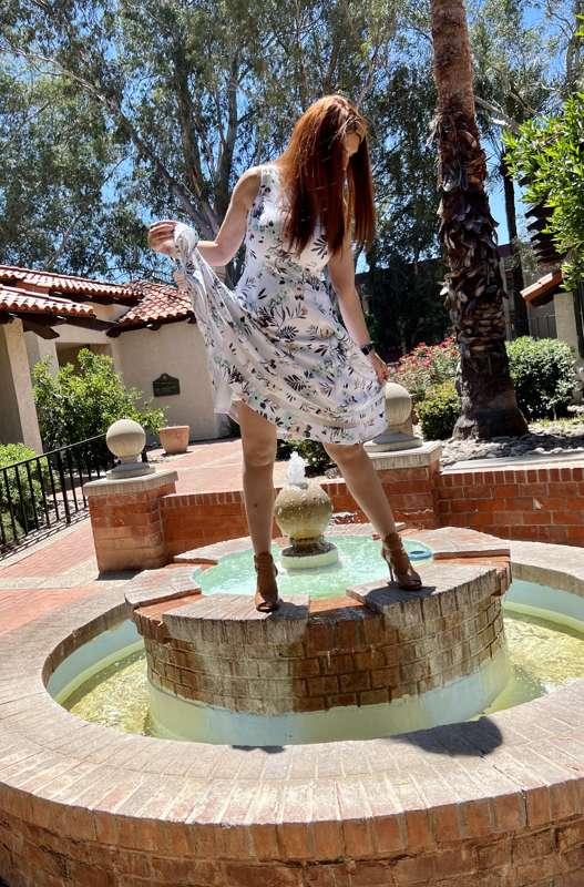 Fountain play !! ￼