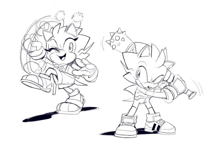 Some sketches of my babies for future reference✨⭐⭐