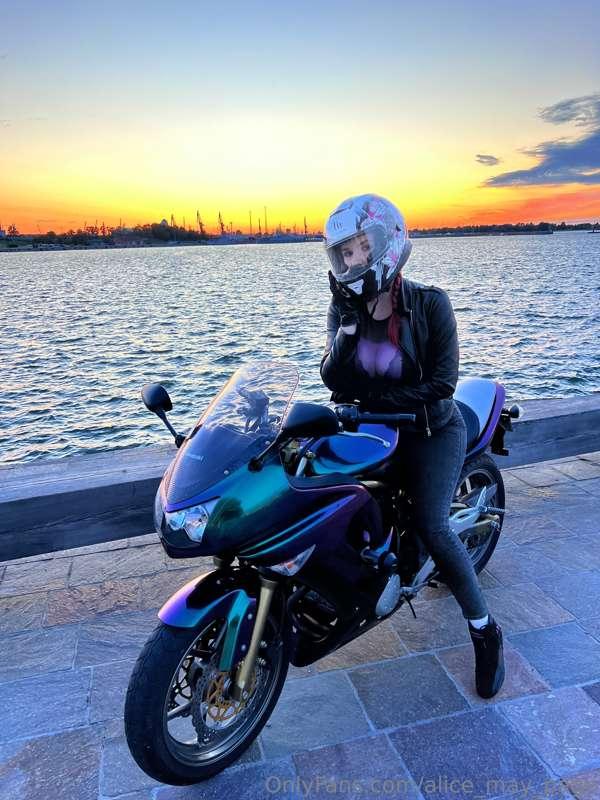On two wheels to freedom and adventure! 🏍️✨ Speed, wind in y..