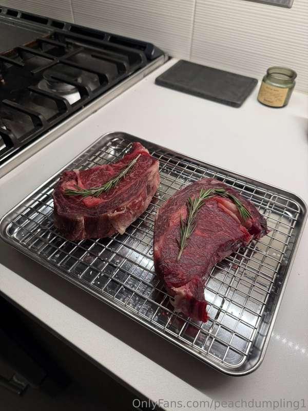 Let that steak dry brine for 72 hours—when you finally sink ..