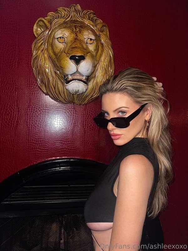 Matched my hair with 🦁