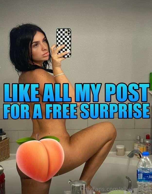 ### SEND ME A "🍑" WHEN YOURE DONE