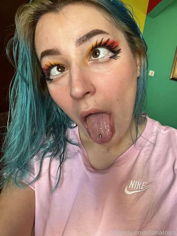 Ahegao for ahegao lovers &lt;3 

💗 #cute #ahegao #fyp #slobbery #teen #alt #altgirl #video 💗
