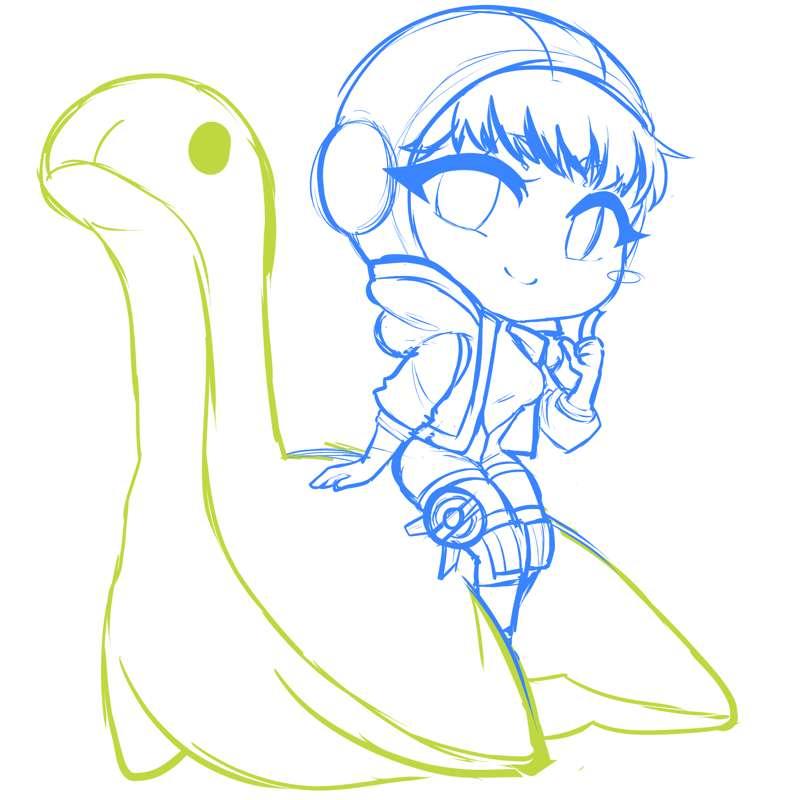 Wattson Chibi WIP#1